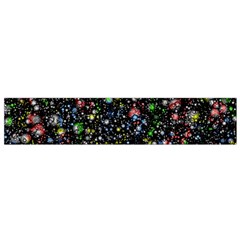 Universe Star Planet Galaxy Small Premium Plush Fleece Scarf