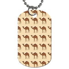 Camel Pattern Design Clothing Dog Tag (one Side) by Proyonanggan