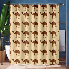 Camel Pattern Design Clothing Shower Curtain 60  X 72  (medium)  by Proyonanggan