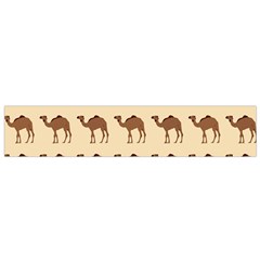 Camel Pattern Design Clothing Small Premium Plush Fleece Scarf by Proyonanggan