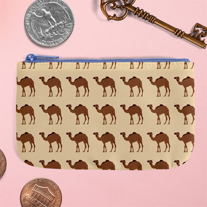 Camel Pattern Design Clothing Large Coin Purse