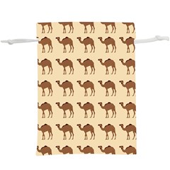 Camel Pattern Design Clothing Lightweight Drawstring Pouch (xl) by Proyonanggan