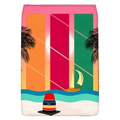 Digital Graphic Clip Art Beach Removable Flap Cover (l) by Proyonanggan