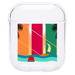 Digital Graphic Clip Art Beach Hard Pc Airpods 1/2 Case by Proyonanggan