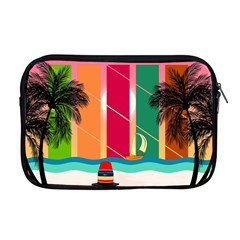 Digital Graphic Clip Art Beach Apple Macbook Pro 17  Zipper Case