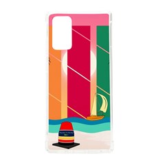 Digital Graphic Clip Art Beach Samsung Galaxy Note 20 Tpu Uv Case by Proyonanggan