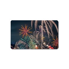 Firework Fireworks Display Lake Magnet (name Card) by Proyonanggan