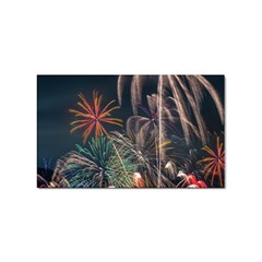 Firework Fireworks Display Lake Sticker Rectangular (10 Pack) by Proyonanggan