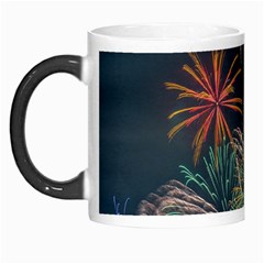 Firework Fireworks Display Lake Morph Mug by Proyonanggan