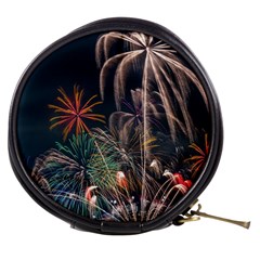 Firework Fireworks Display Lake Mini Makeup Bag by Proyonanggan