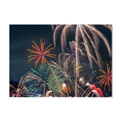 Firework Fireworks Display Lake Crystal Sticker (a4) by Proyonanggan