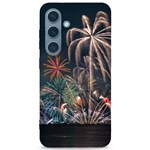 Firework Fireworks Display Lake Samsung Galaxy S24 6.2 Inch Black TPU UV Case Front