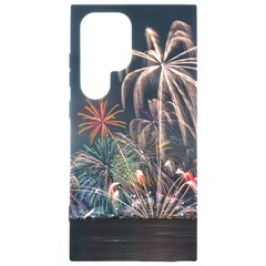 Firework Fireworks Display Lake Samsung Galaxy S24 Ultra 6 9 Inch Black Tpu Uv Case