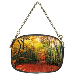 Forest Woods Autumn Nature Chain Purse (two Sides) by Proyonanggan