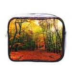 Forest Woods Autumn Nature Mini Toiletries Bag (One Side) Front