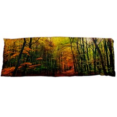 Forest Woods Autumn Nature Body Pillow Case (dakimakura) by Proyonanggan