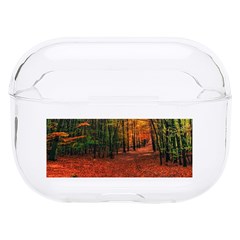 Forest Woods Autumn Nature Hard Pc Airpods Pro Case by Proyonanggan