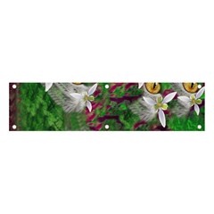 Illustrations Color Cat Flower Abstract Textures Banner And Sign 4  X 1 