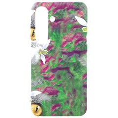 Illustrations Color Cat Flower Abstract Textures Samsung Galaxy S24 6 2 Inch Black Tpu Uv Case by anzea