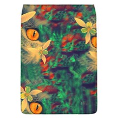 Illustrations Color Cat Flower Abstract Textures Orange Removable Flap Cover (l) by anzea