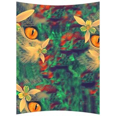 Illustrations Color Cat Flower Abstract Textures Orange Back Support Cushion