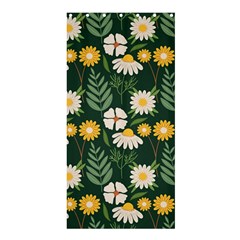 Flower Green Pattern Floral Shower Curtain 36  X 72  (stall) 