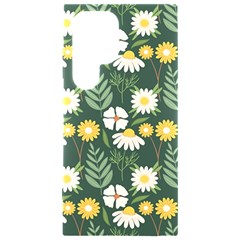 Flower Green Pattern Floral Samsung Galaxy S24 Ultra 6 9 Inch Black Tpu Uv Case by anzea