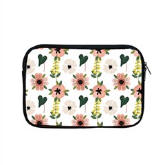 Flower White Pattern Floral Apple Macbook Pro 15  Zipper Case