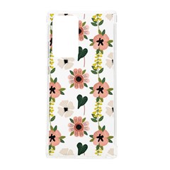 Flower White Pattern Floral Samsung Galaxy Note 20 Ultra TPU UV Case