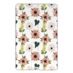 Flower White Pattern Floral Name Card Style USB Flash Drive