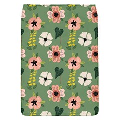 Flower Green Pink Pattern Floral Removable Flap Cover (s) by anzea