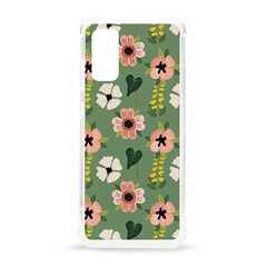 Flower Green Pink Pattern Floral Samsung Galaxy S20 6 2 Inch Tpu Uv Case by anzea