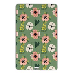 Flower Green Pink Pattern Floral Name Card Style Usb Flash Drive by anzea