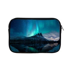 Aurora Borealis Mountain Reflection Apple Ipad Mini Zipper Cases by Grandong