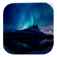 Aurora Borealis Mountain Reflection Stacked Food Storage Container by Grandong