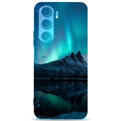 Aurora Borealis Mountain Reflection Samsung Galaxy S24 Plus 6 7 Inch Black Tpu Uv Case