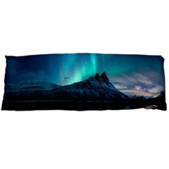 Aurora Borealis Mountain Reflection Body Pillow Case (dakimakura) by Grandong