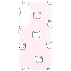 Cute Cat Cartoon Doodle Seamless Pink Pattern Samsung Galaxy S24 6 2 Inch Black Tpu Uv Case by Grandong