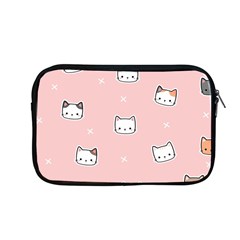 Cute Cat Cartoon Doodle Seamless Pink Pattern Apple Macbook Pro 13  Zipper Case by Grandong