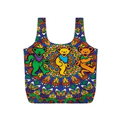 Dead Dancing Bears Grateful Dead Pattern Full Print Recycle Bag (s) by Grandong