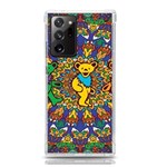 Dead Dancing Bears Grateful Dead Pattern Samsung Galaxy Note 20 Ultra TPU UV Case Front