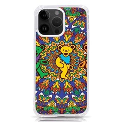 Dead Dancing Bears Grateful Dead Pattern Iphone 14 Pro Max Tpu Uv Print Case by Grandong