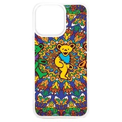 Dead Dancing Bears Grateful Dead Pattern Iphone 15 Plus Tpu Uv Print Case by Grandong