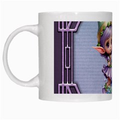 Christmas Elf White Mug by FantasyArt