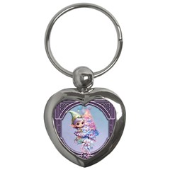 Christmas Elf Key Chain (heart) by FantasyArt