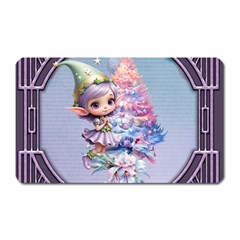 Christmas Elf Magnet (rectangular)