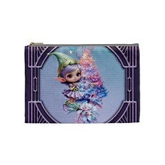 Christmas Elf Cosmetic Bag (medium) by FantasyArt