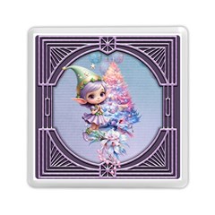 Christmas Elf Memory Card Reader (square) by FantasyArt