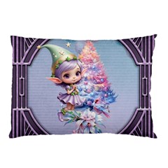 Christmas Elf Pillow Case (two Sides) by FantasyArt