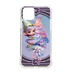 Christmas Elf Iphone 11 Pro 5 8 Inch Tpu Uv Print Case by FantasyArt